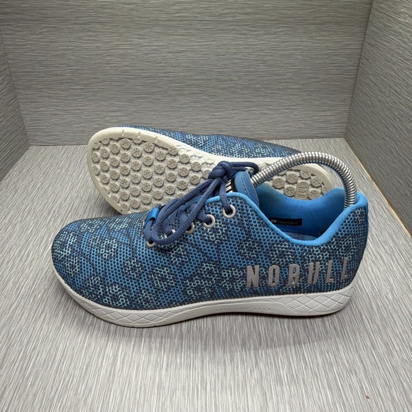 NOBULL Shoes - NOBULL Women's Trainer Sneakers Blue Spring Floral SuperFabric Size 8.5